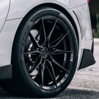 (clearance - no returns) 20x11 rohana rfx13 gloss black (cross forged) (super deep concave) 5x4.5/114.3 25mm