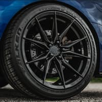 (clearance - no returns) 20x10 rohana rfx13 gloss black (cross forged) (deep concave) 5x112 25mm