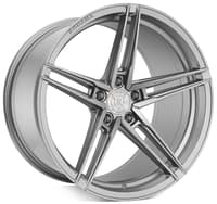 (clearance - no returns) 20x10 rohana rfx15 brushed titanium (cross forged) (deep concave) 5x4.5/114.3 40mm