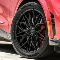 20x9 rohana rfx17 gloss black (cross forged) 5x130 45mm