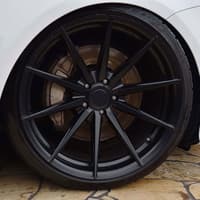 (clearance - no returns) 20x11 rohana rfx1 matte black (cross forged) (mid concave) 5x120 40mm