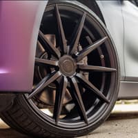 (clearance - no returns) 20x10 rohana rfx1 matte black (cross forged) 5x112 45mm