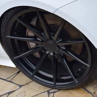 (clearance - no returns) 20x9 rohana rfx1 matte black (cross forged) 5x130 45mm