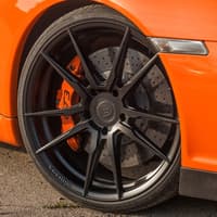 (clearance - no returns) 20x11 rohana rfx2 matte black (cross forged) (super deep concave) 5x115 15mm