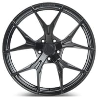 (clearance - no returns) 19x8.5 rohana rfx5 matte black (cross forged) 5x130 45mm