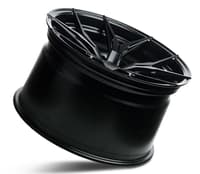 (clearance - no returns) 19x8.5 rohana rfx5 matte black (cross forged) 5x130 45mm