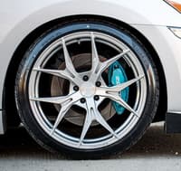 (clearance - no returns) 20x12 rohana rfx5 brushed titanium (cross forged) (deep concave) 5x4.5/114.3 22mm