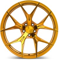 (clearance - no returns) 20x10 rohana rfx5 gloss gold (cross forged) 5x4.5/114.3 22mm