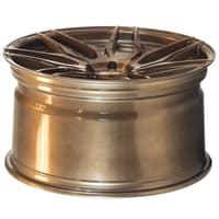 (clearance - no returns) 20x11 rohana rfx7 brushed bronze (true directional) (cross forged) (left) 5x120 28mm