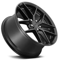 18x8.5 rotiform flg matte black r134 5x4.5/114.3 45mm