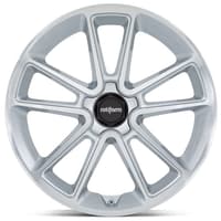 Rotiform BTL Gloss Silver Machined