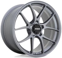 (clearance - no returns) 20x10.5 rotiform ltn satin titanium r901 (monoblock forged) 5x112 35mm