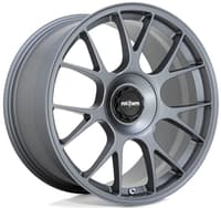 (clearance - no returns) 20x10.5 rotiform tuf satin titanium r903 (monoblock forged) 5x4.5/114.3 45mm