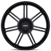 (clearance - no returns) 22x12 rotiform forged fra gloss black w/ matte black spokes r907 5x130 60mm