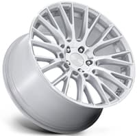19x8.5 rotiform lse gloss silver machined rc201 5x120 35mm