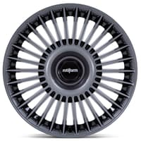 (clearance - no returns) 20x10 rotiform grz matte anthracite rc202 5x112 5x120 50mm