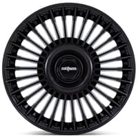 (clearance - no returns) 20x10 rotiform grz matte black rc202 5x112 5x120 40mm