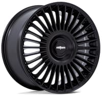 20x8.5 rotiform grz matte black rc202 5x112 5x120 45mm