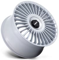 (clearance - no returns) 22x10 rotiform grz gloss silver rc202 5x112 5x120 20mm