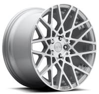 18x8.5 rotiform blq silver machined r110 5x112 35mm