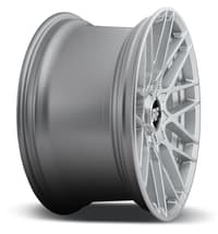 (clearance - no returns) 19x10 rotiform rse silver r140 5x4.25/108 5x4.5/114.3 35mm