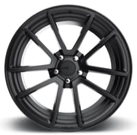19x8.5 rotiform spf all matte black r122 5x4.5/114.3 38mm