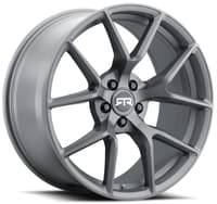19x9.5 rtr tech 5 mustang satin charcoal (flow formed) 5x4.5/114.3 33mm
