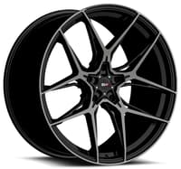 21x12 savini sv-f5 gloss black w/ double dark tint (flow form) (custom)