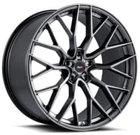 22x12 savini sv-f2 gloss graphite (flow form) (custom)