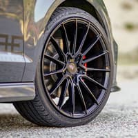 20x10 savini black di forza bm16 gloss black 5x4.5/114.3 35mm