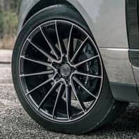 (huge savings) 20x10 savini black di forza bm16 gloss black w/ double dark tint (custom)
