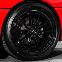 (huge savings) 22x9.5 savini sv-f1 gloss black (flow form) (custom)