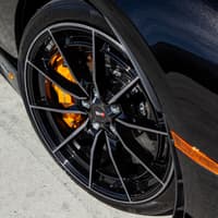 (on sale - no returns) 22x10 savini sv-f1 double dark tint w/ gloss black (flow form) (custom) 5x112 32mm