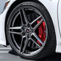(huge savings) 22x11 savini sv-f3 gloss graphite (flow form) (custom)