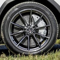 21x10.5 savini sv-f4 gloss graphite (flow form) (custom)