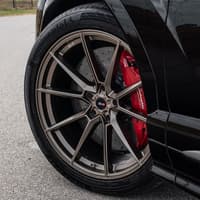 22x12 savini sv-f4 matte bronze (flow form) (custom)