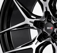 21x12 savini sv-f5 gloss black w/ double dark tint (flow form) (custom)