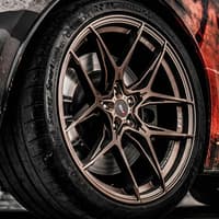22x11 savini sv-f5 matte bronze (flow form) (custom)