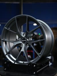 24x9.5 element forged sf-3 satin gunmetal (full forged) (custom)