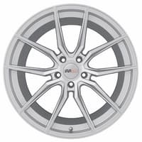 (clearance - no returns) 20x11 cray spider silver w/ mirror cut face (rotary forged) 5x4.75/120.7 76mm