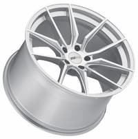 (clearance - no returns) 20x11 cray spider silver w/ mirror cut face (rotary forged) 5x4.75/120.7 76mm