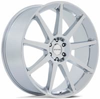(clearance - no returns) 22x9.5 status mammoth chrome 5x5/127 30mm