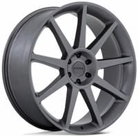 (clearance - no returns) 24x10 status mammoth matte anthracite 5x120 35mm