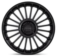 (clearance - no returns) 22x9.5 status venti matte black 5x130 30mm