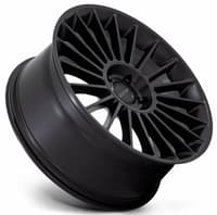(clearance - no returns) 22x9.5 status venti matte black 5x130 30mm