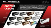 Element Forged SF-11 Black Chrome PVD