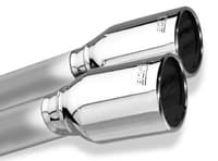 borla 18 - 22 ford mustang gt 5.0l at/mt 2.5in s-type exhaust w/o valves (rear section only) 11953
