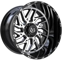 22x12 tis off-road 544mb gloss black machined (* may require trimming) 6x135 6x5.5/139.7 -44mm