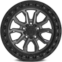 17x9 tis off-road 556ab satin anthracite w/ black bead ring (5-lug) 5x5/127 -13mm