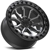 17x9 tis off-road 556ab satin anthracite w/ black bead ring (5-lug) 5x5/127 -13mm